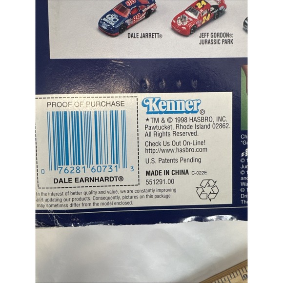 #3 DALE EARNHARDT 1:24 scale PULLBACK CAR 1998 HASBRO Winner's Circle For Kids - Picture 4 of 9